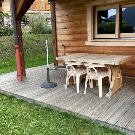 Studio 1 Piece Situe Dans Un Chalet Beaufort  Luaran gambar