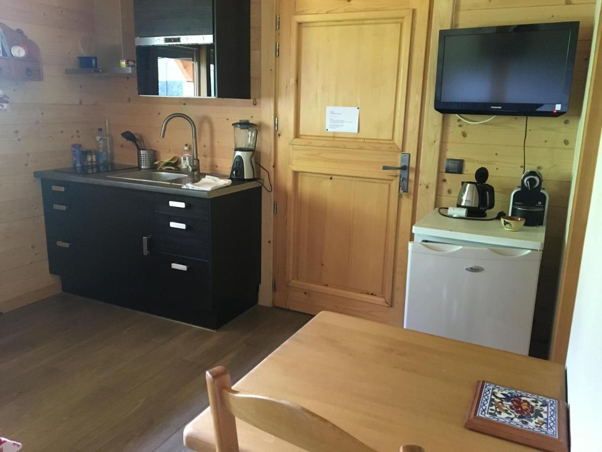 Studio 1 Piece Situe Dans Un Chalet Beaufort  Luaran gambar