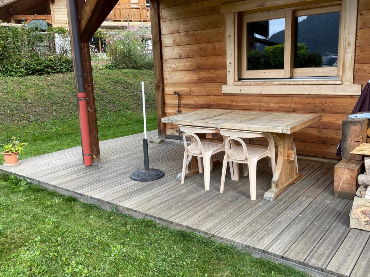 Studio 1 Piece Situe Dans Un Chalet Beaufort  Luaran gambar