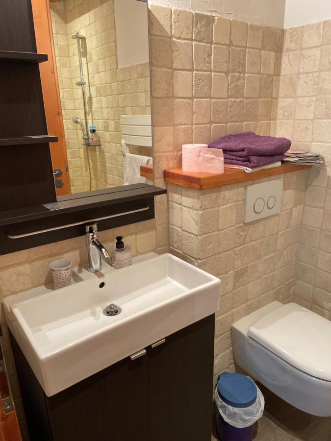 Studio 1 Piece Situe Dans Un Chalet Beaufort  Luaran gambar