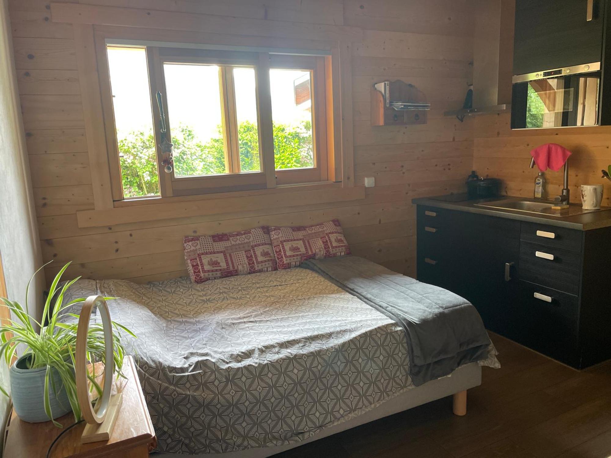 Studio 1 Piece Situe Dans Un Chalet Beaufort  Luaran gambar
